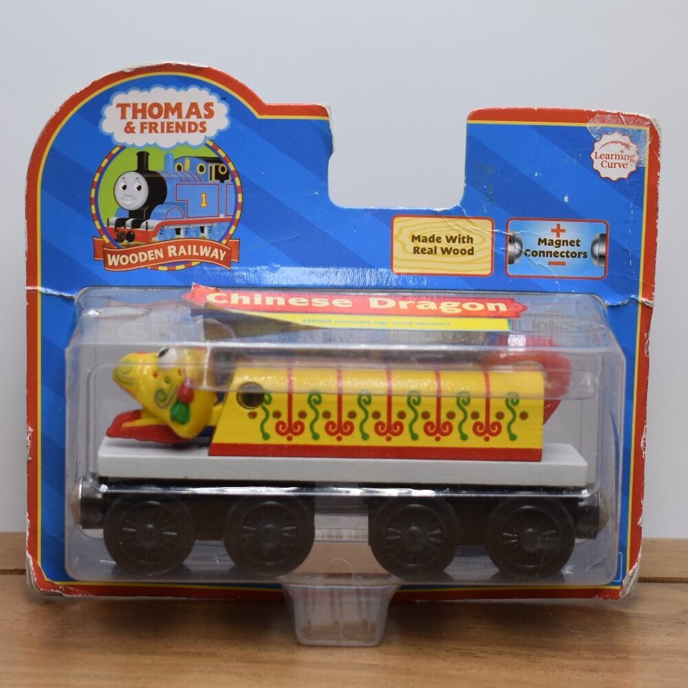 Chinese Dragon Learning Curve Thomas & Friends Wooden Railway Engine Trains New